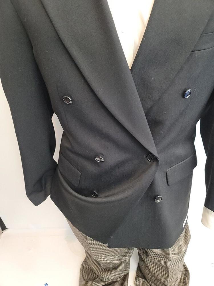 Albert Nipon 6 Button Double Breasted Blazer 40r … - image 3